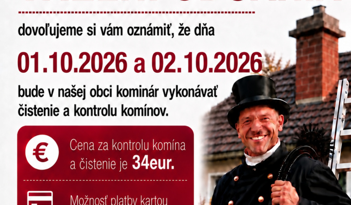 1. fotografia fotogalérie Aktuality / Čistenie komínov v našej obci - foto