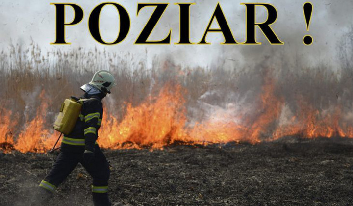 Fotka - Vyhlásenie času zvýšeného nebezpečenstva vzniku požiaru