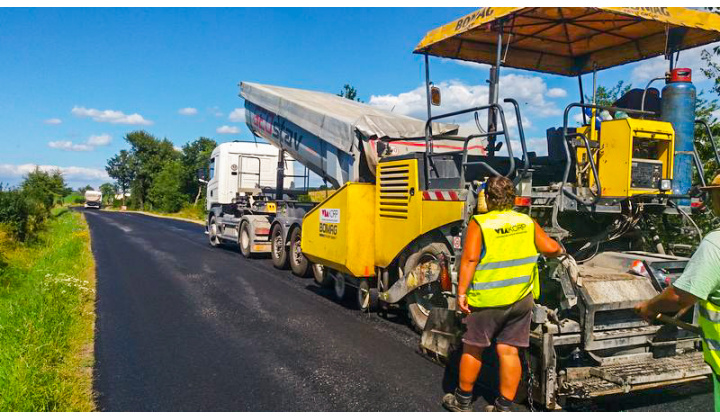Rekonštrukcia cesty č. 2604 medzi obcami Horné  a Dolné Strháre